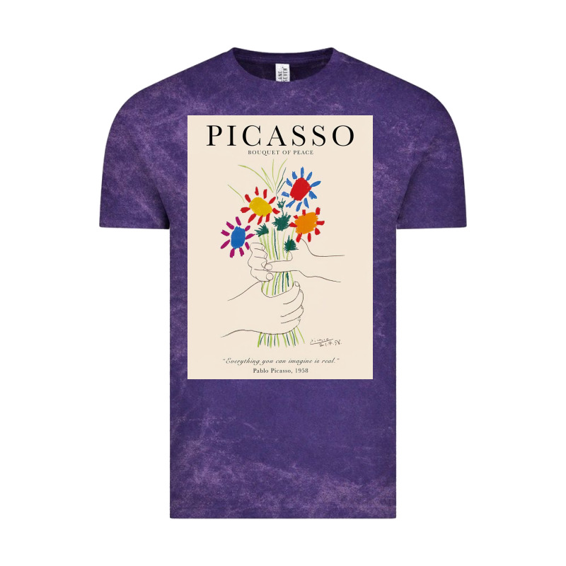 Pablo Picasso   Bouquet Of Peace Vintage Tee by artisFamous | Teevron