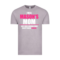 Vintage Zinc i'm a mason's  mom just like a normal mom Vintage Tee - artisFamous