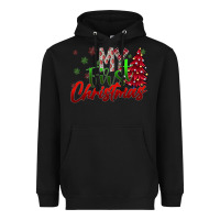 Black my first christmas Heavyweight Hoodie - SublimationCraftShop