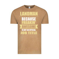 Vintage Camel landman because freakin' awesome isn't a job title Vintage Tee - artisFamous