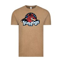 Vintage Coffee The Icehogs, Rockford Vintage Tee - artisFamous