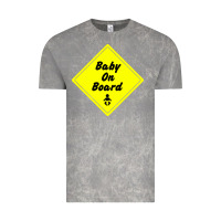 Cloud Rock baby on board Vintage Tee - artisFamous
