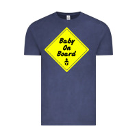 Vintage Denim baby on board Vintage Tee - artisFamous
