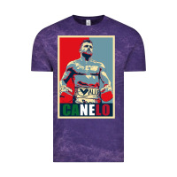 Cloud Purple canelo alvarez mexican boxing Vintage Tee - artisFamous