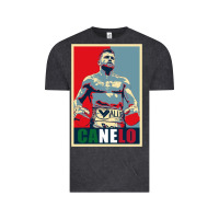 Vintage Black canelo alvarez mexican boxing Vintage Tee - artisFamous