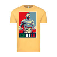 Vintage Mustard canelo alvarez mexican boxing Vintage Tee - artisFamous
