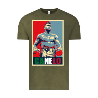 Vintage Olive canelo alvarez mexican boxing Vintage Tee - artisFamous