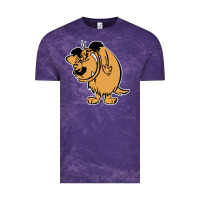 Cloud Purple smile mumbly muttley dog Vintage Tee - artisFamous