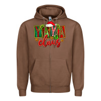 Chestnut Christmas Yaya Claus Zipper Hoodie - FaDigitalArtStudio