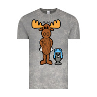 Cloud Rock rocky and bullwinkle Vintage Tee - artisFamous