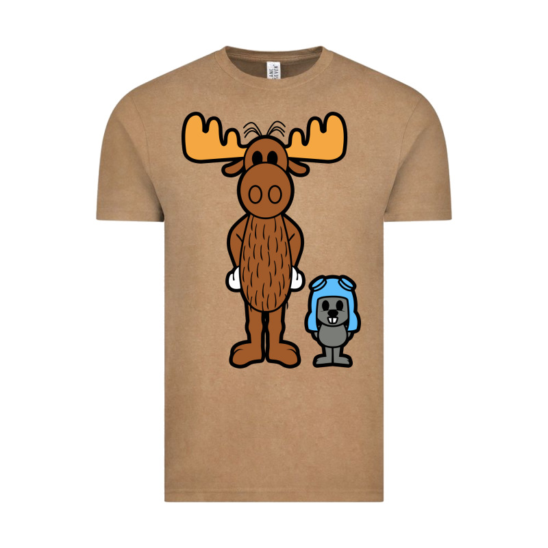 Rocky And Bullwinkle Vintage Tee by artisFamous | Teevron