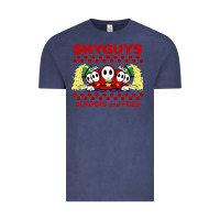 Vintage Denim shy guys burger and fries Vintage Tee - artisFamous