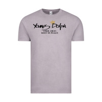Vintage Zinc Rest in Peace Young Dolph Vintage Tee - artisFamous