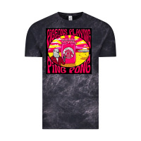 Cloud Black Best Pigeons Playing Ping Pong Music Vintage Tee - artisFamous