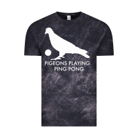 Cloud Black Best Pigeons Playing Ping Pong Music Vintage Tee - artisFamous