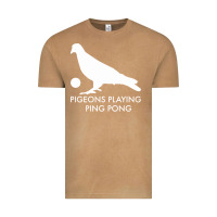 Vintage Camel Best Pigeons Playing Ping Pong Music Vintage Tee - artisFamous