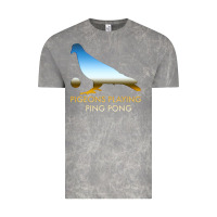Cloud Rock Best Pigeons Playing Ping Pong Music Vintage Tee - artisFamous