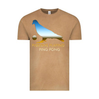 Vintage Camel Best Pigeons Playing Ping Pong Music Vintage Tee - artisFamous