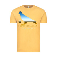 Vintage Mustard Best Pigeons Playing Ping Pong Music Vintage Tee - artisFamous
