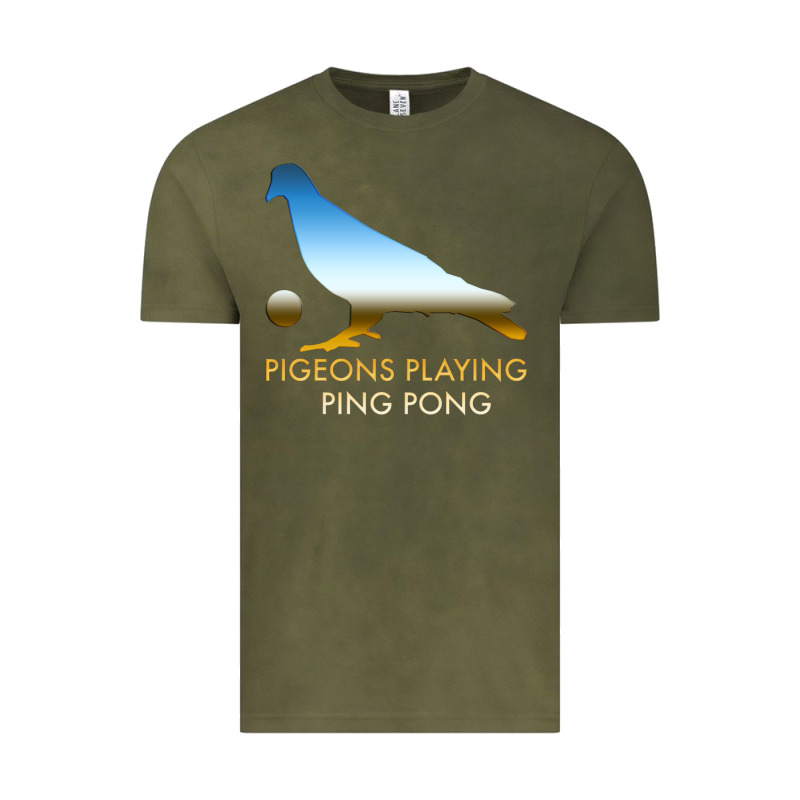 Best Pigeons Playing Ping Pong Music Vintage Tee by artisFamous | Teevron