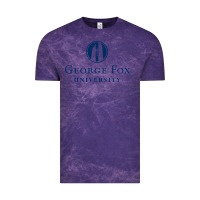 Cloud Purple George Fox College Design Vintage Tee - artisFamous