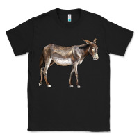 Black american mammoth jackstock donkey Classic Tee - LillyAllenDesigns
