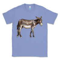 Colony Blue american mammoth jackstock donkey Classic Tee - LillyAllenDesigns