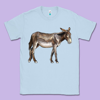 American Mammoth Jackstock Donkey Classic Tee Designed By Lillyallendesigns