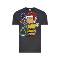 Vintage Black charlie brown christmas gifts Vintage Tee - artisFamous