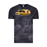 Cloud Black 1970s gmc motorhome gmc motorhome Vintage Tee - artisFamous