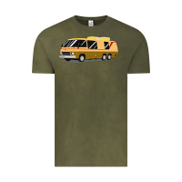 Vintage Olive 1970s gmc motorhome gmc motorhome Vintage Tee - artisFamous