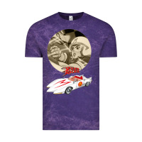 Cloud Purple go speed racer go go!!!   speed racer Vintage Tee - artisFamous