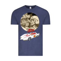 Vintage Denim go speed racer go go!!!   speed racer Vintage Tee - artisFamous