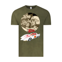 Vintage Olive go speed racer go go!!!   speed racer Vintage Tee - artisFamous