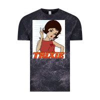 Cloud Black go trixie go!   speed racer Vintage Tee - artisFamous