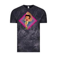 Cloud Black betty boop Vintage Tee - artisFamous