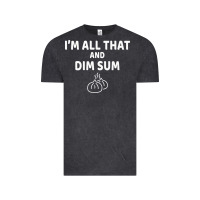 Vintage Black all that and dim sum dumplings dim sum gift Vintage Tee - artisFamous