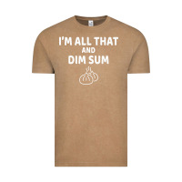 Vintage Coffee all that and dim sum dumplings dim sum gift Vintage Tee - artisFamous