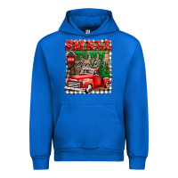 Cobalt small town christmas Urban Hoodie - BarkalooDesign