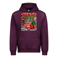 Mauve Wine small town christmas Urban Hoodie - BarkalooDesign