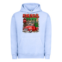 Pigment Grape Ice small town christmas Urban Hoodie - BarkalooDesign