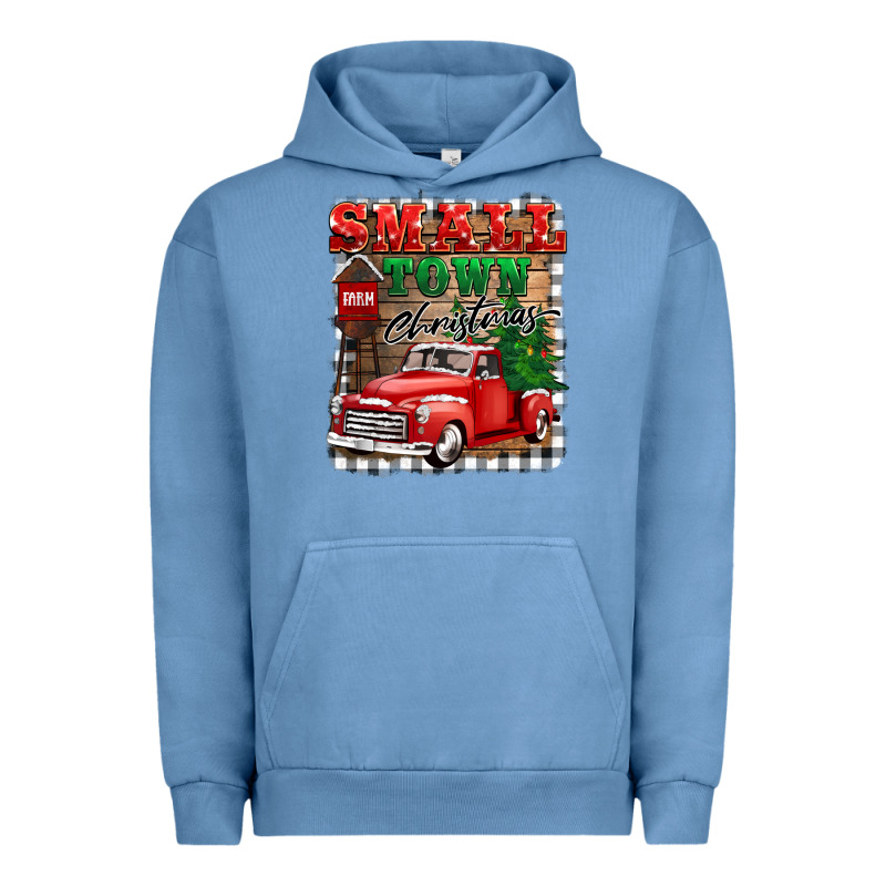 Small Town Christmas Urban Hoodie by BarkalooDesign | Teevron