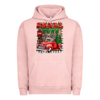Pigment Salmon small town christmas Urban Hoodie - BarkalooDesign