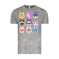 Cloud Rock animal crossing cute cats animal crossing new horizons Vintage Tee - artisFamous