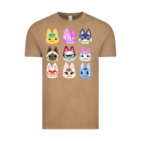 Vintage Coffee animal crossing cute cats animal crossing new horizons Vintage Tee - artisFamous