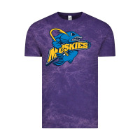 Cloud Purple lakeland university muskies Vintage Tee - artisFamous
