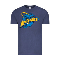 Vintage Denim lakeland university muskies Vintage Tee - artisFamous