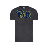 Vintage Black university of pittsburgh Vintage Tee - artisFamous