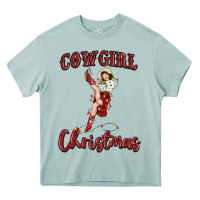 Arona cowgirl christmas Heavy Core Tee - MaliasSmallBusiness