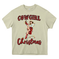 Mossy cowgirl christmas Heavy Core Tee - MaliasSmallBusiness
